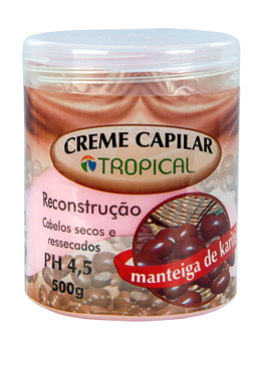Creme Capilar Manteiga Karité - 500g